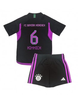 Bayern Munich Joshua Kimmich #6 Dječji Gostujuci Dres kompleti 2023-24 Kratak Rukavima (+ kratke hlače)